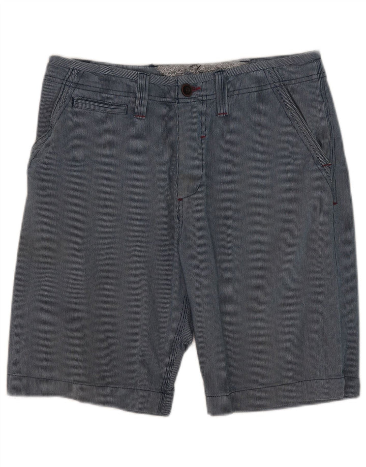 Short Chino Homme White Stuff W32 Bleu Moyen Coton