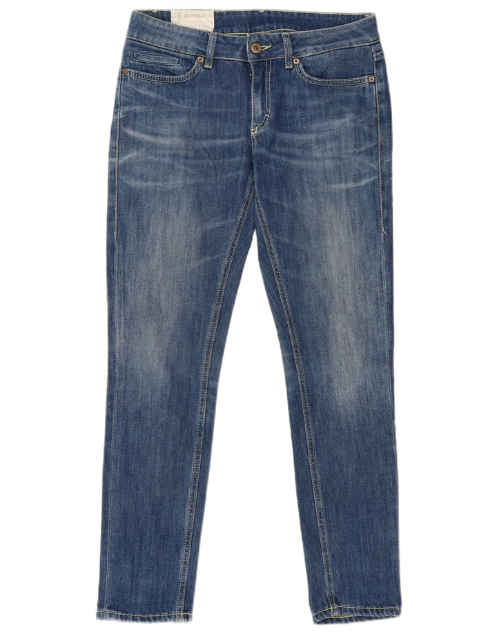 Dondup Jean Slim Femme W28 L28 Bleu Coton