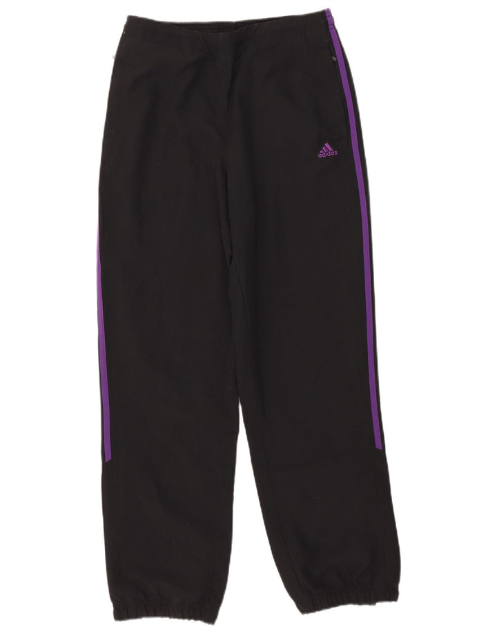 Adidas Pantalon de survêtement pour femme Joggers UK 12 Medium Noir Polyester