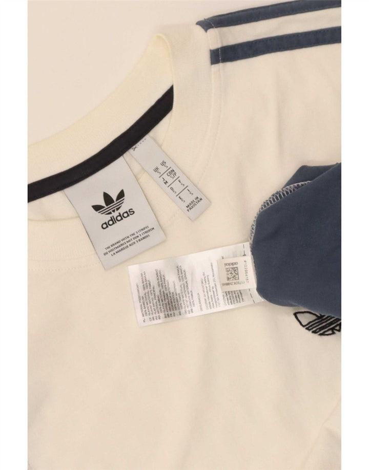Adidas T-Shirt Homme Haut Petit Coton Colorblock Multicolore