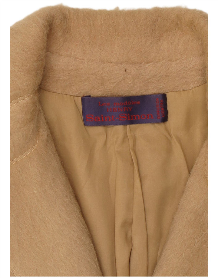 Manteau Femme Vintage IT 48 XL Beige