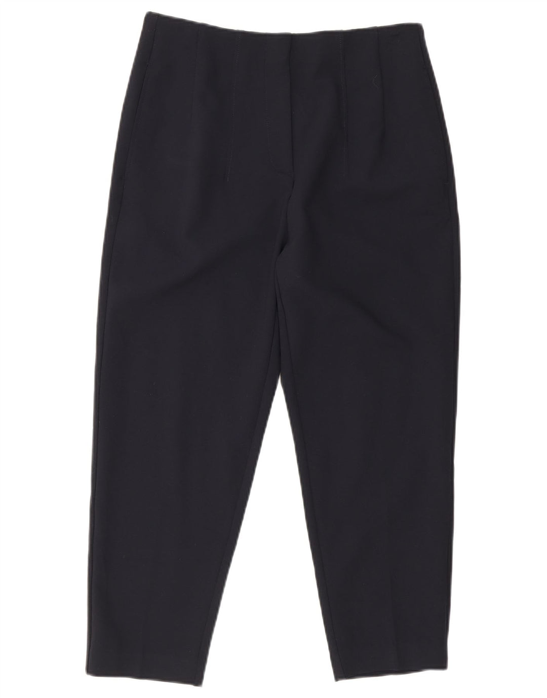 Marks & Spencer Pantalon court pour femme UK 12 Medium W28 L23 Bleu marine