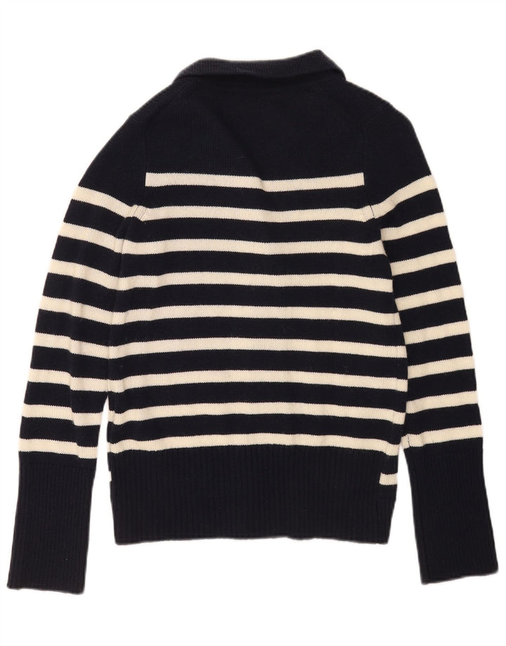 Marks & Spencer Pull cardigan autographe pour femme UK 8 Small Bleu marine