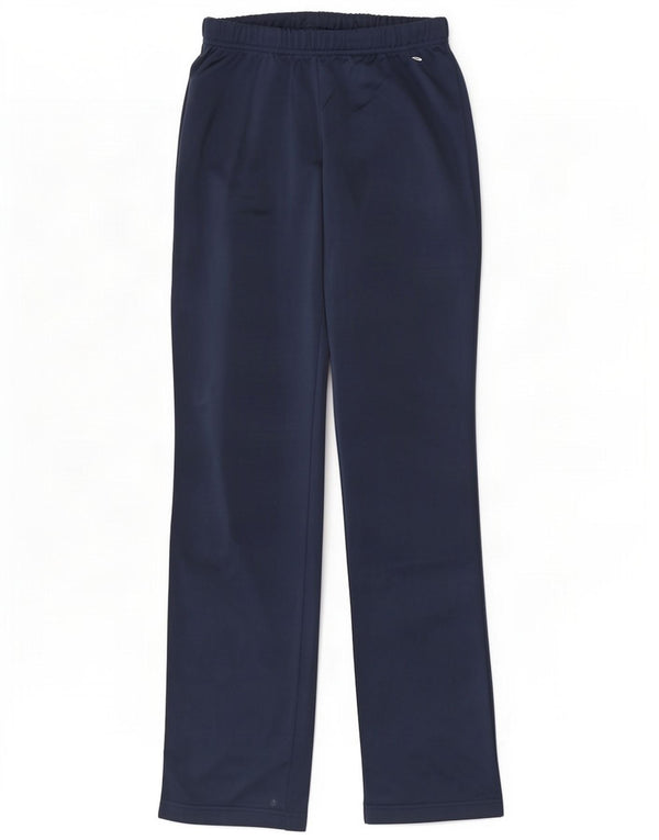 Diadora Pantalon de survêtement pour femme UK 10 Small Bleu marine Polyester