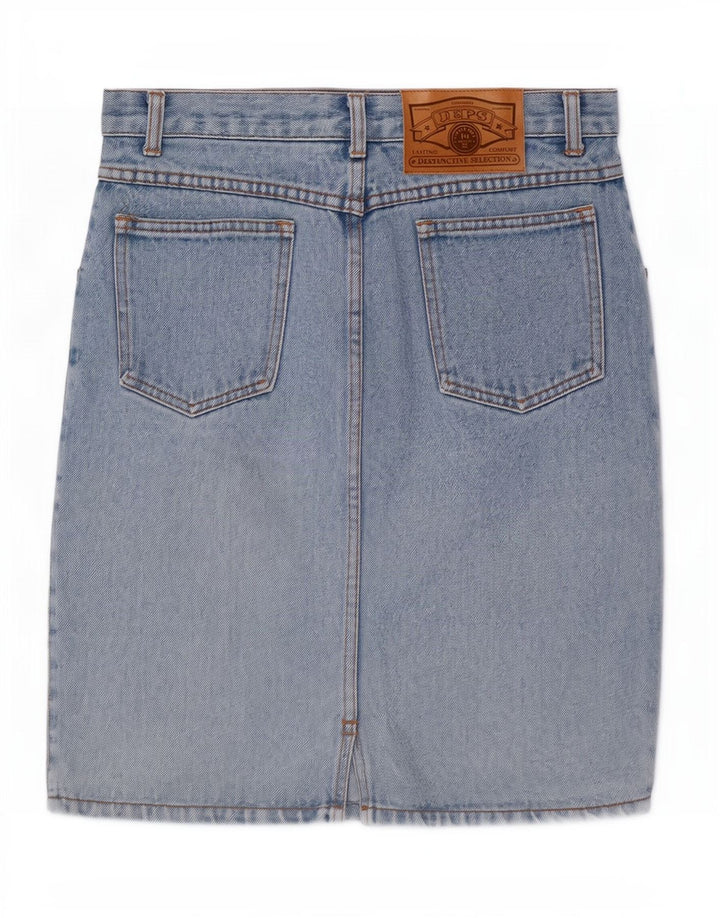Jep's Jupe en Jean Femme W26 Petit Bleu Coton