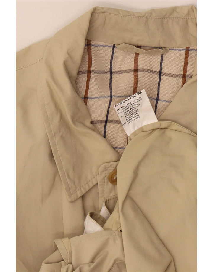 Aquascutum Trench Homme IT 50 Large Beige Polyamide