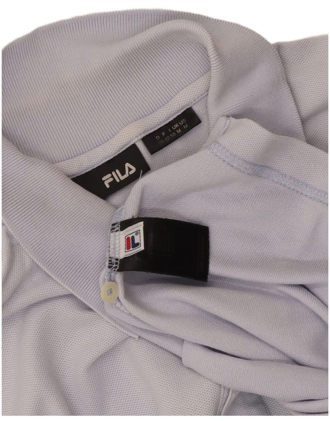 Fila Polo Homme Bleu Moyen Coton