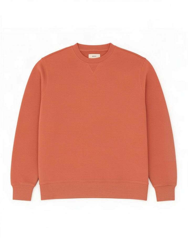Marks & Spencer Sweat-shirt pour homme XL Orange Coton