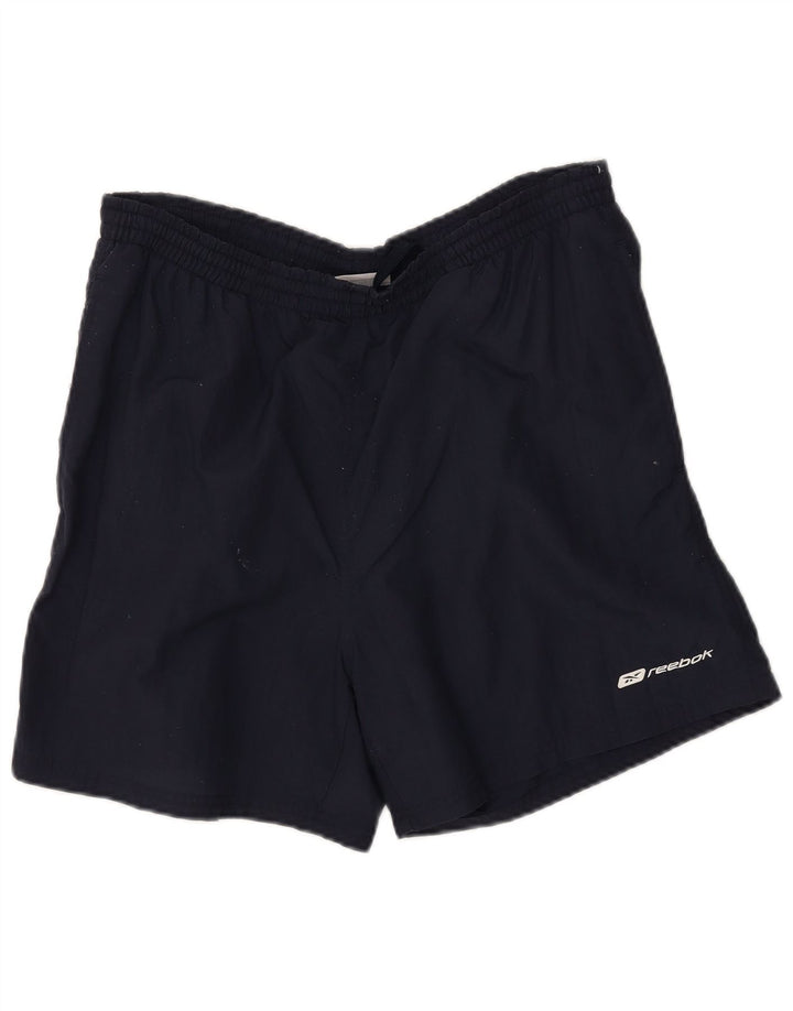 Reebok Short de bain homme grand bleu marine