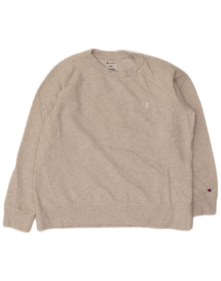 Champion Sweat-shirt pour femme UK 14 Gris moyen Coton