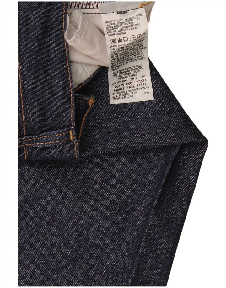 Levi's Jean évasé 479 Booty Femme W27 L34 Bleu Marine Coton