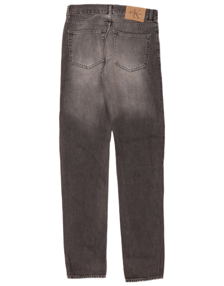 Calvin Klein Jean Slim W29 L33 Homme Gris Coton