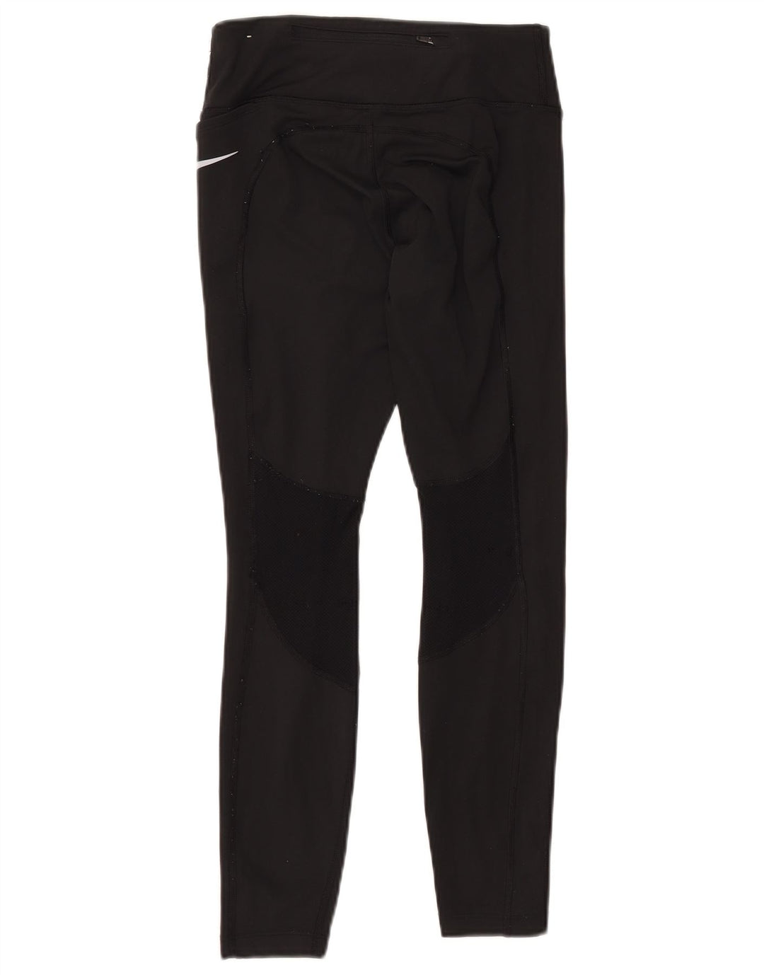 NIKE Legging Dri Fit pour femme UK 10 Petit Noir Polyester