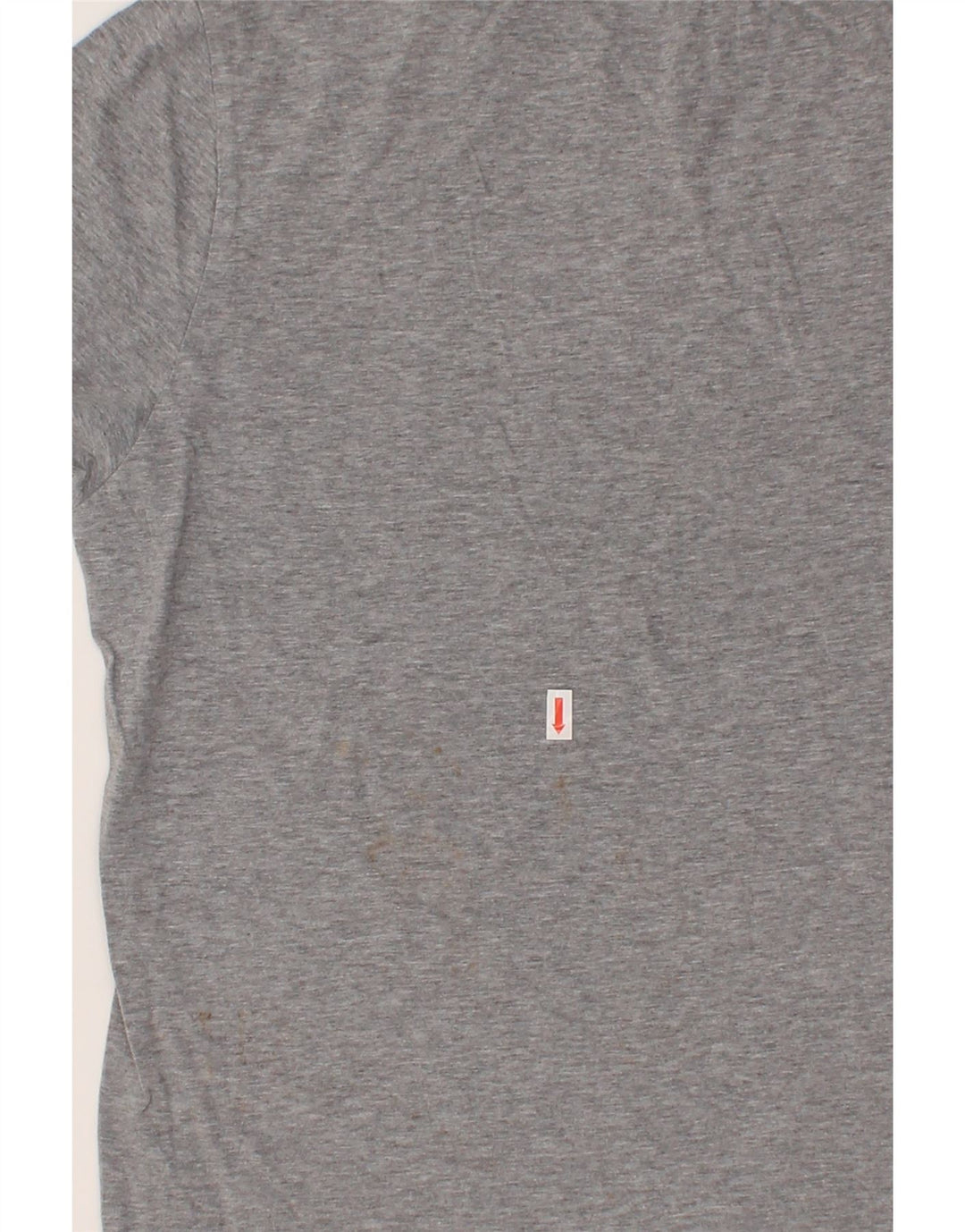 TOMMY HILFIGER T-Shirt Graphique Homme Gris Moyen Coton