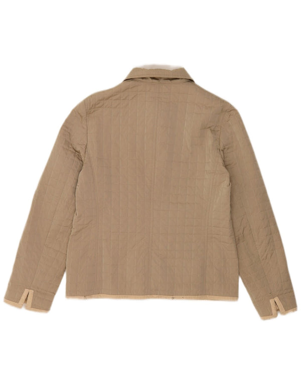 Marella Veste matelassée pour femme UK 14 Polyester beige moyen