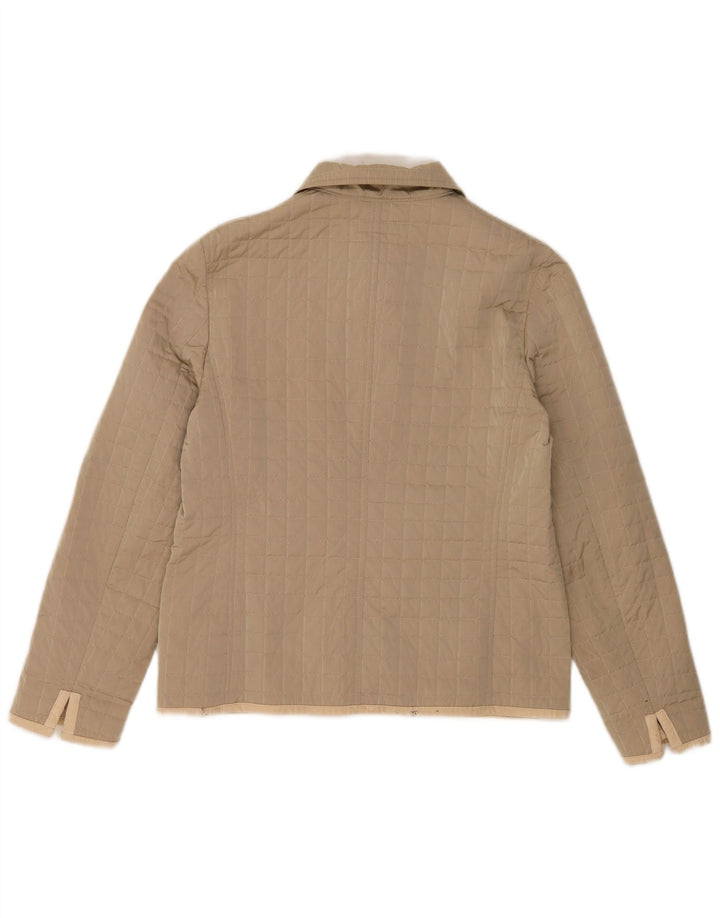 Marella Veste matelassée pour femme UK 14 Polyester beige moyen