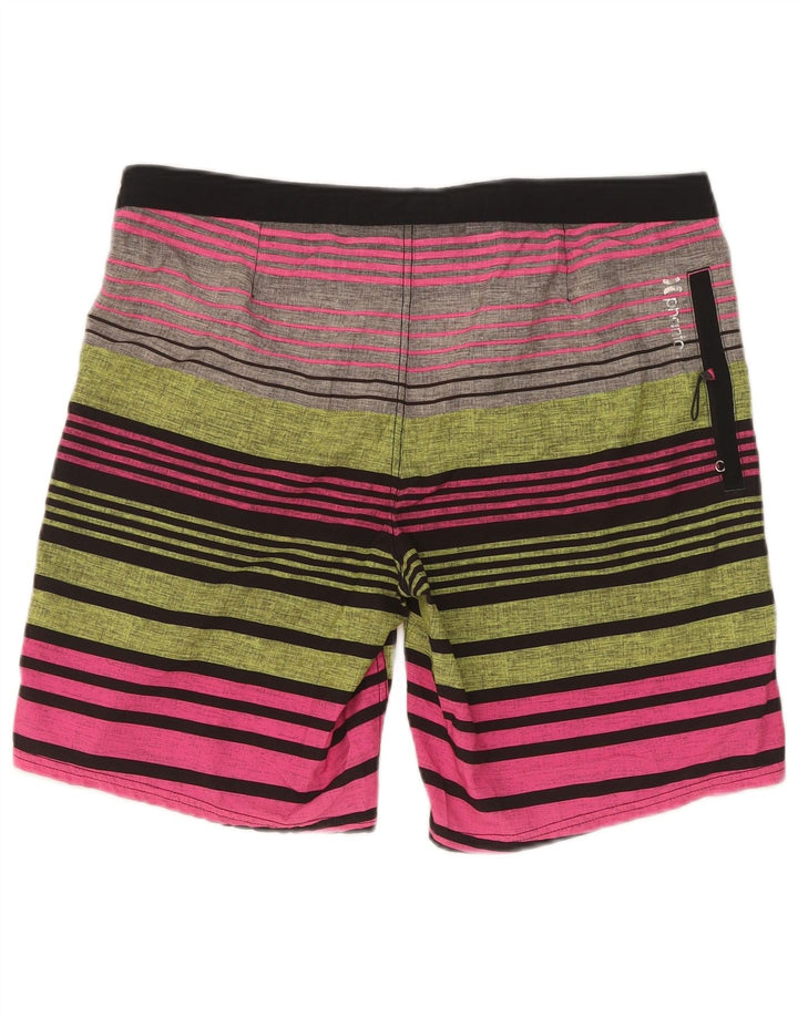Hurley Short de Bain Phantom Homme Medium Multicolore Rayé
