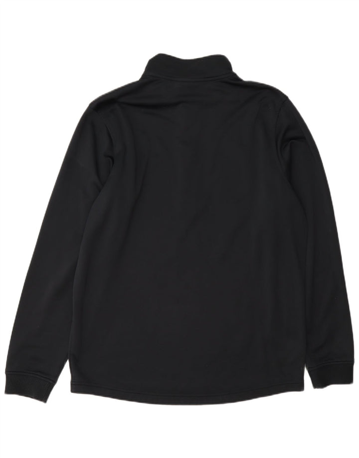 Under Armour Haut de Survêtement Cold Gear Zip Neck Pullover Homme Noir Moyen