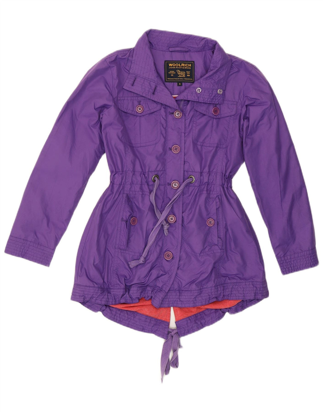 Woolrich Parka Fille 7-8 Ans Violet