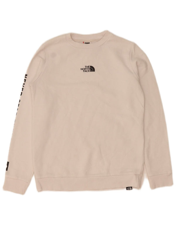 The North Face Sweat-shirt surdimensionné graphique pour femme UK 6 XS Blanc