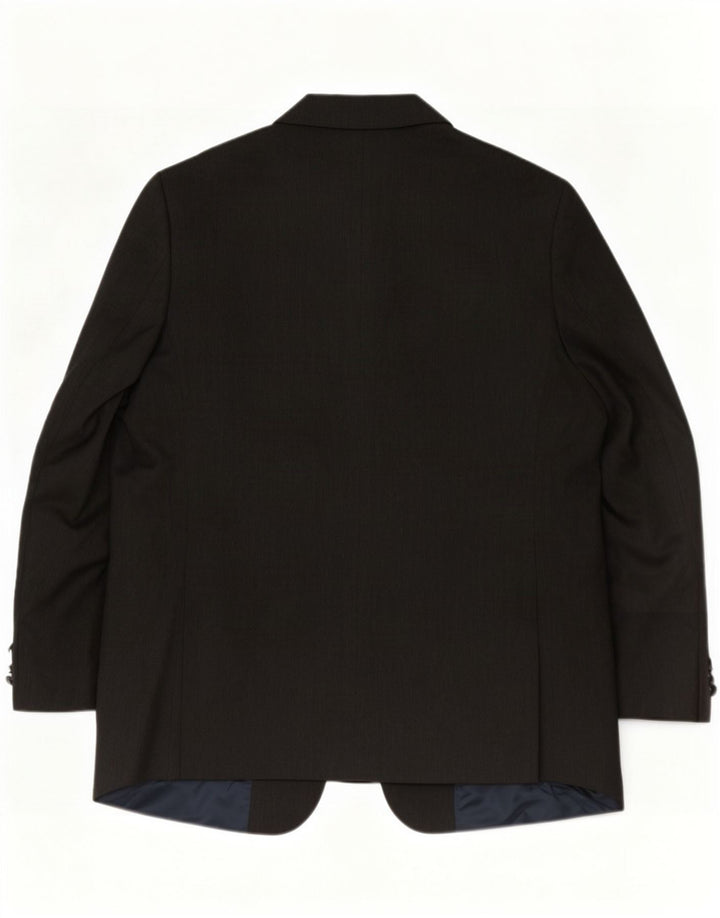 Marks & Spencer Veste blazer longue à 2 boutons pour homme UK 46 XL Gris Polyester