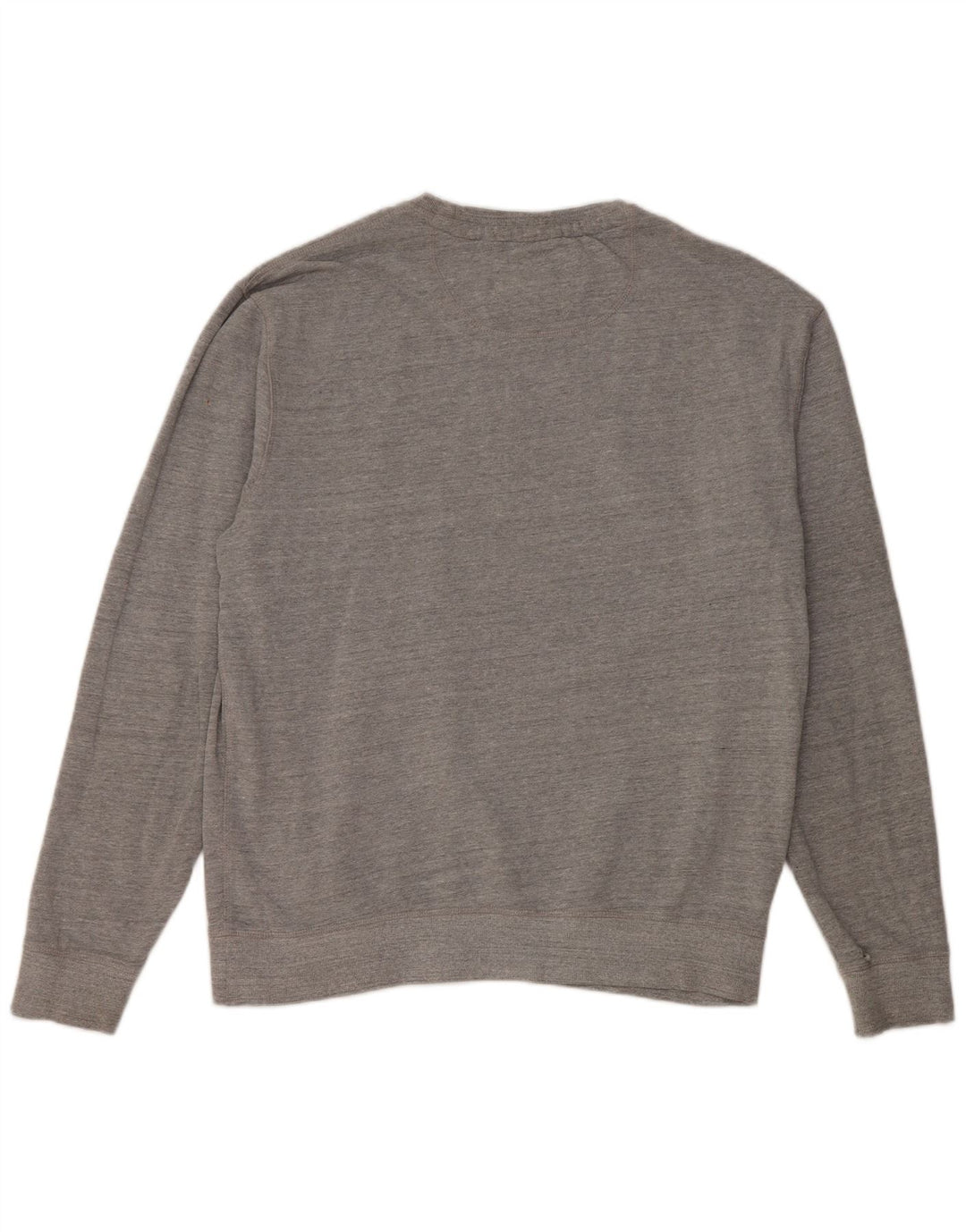JACK WILLS Sweat-Shirt Homme XL Gris Rayure Coton