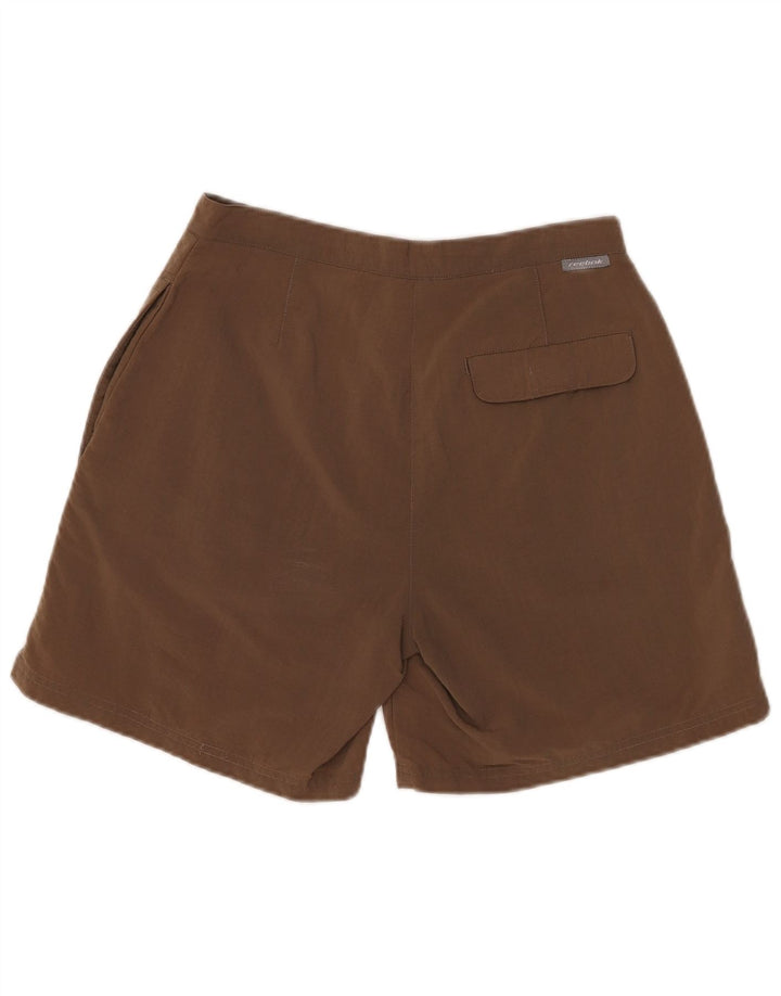 Reebok Short de randonnée pour femme UK 12 Medium W28 Marron Polyamide