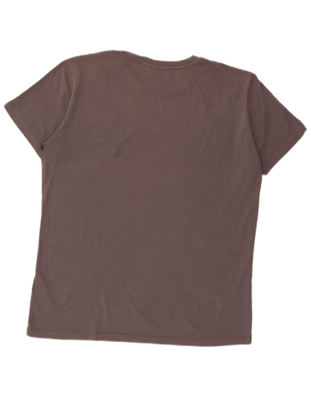 Trussardi T-Shirt Graphique Top Large Gris Coton Homme