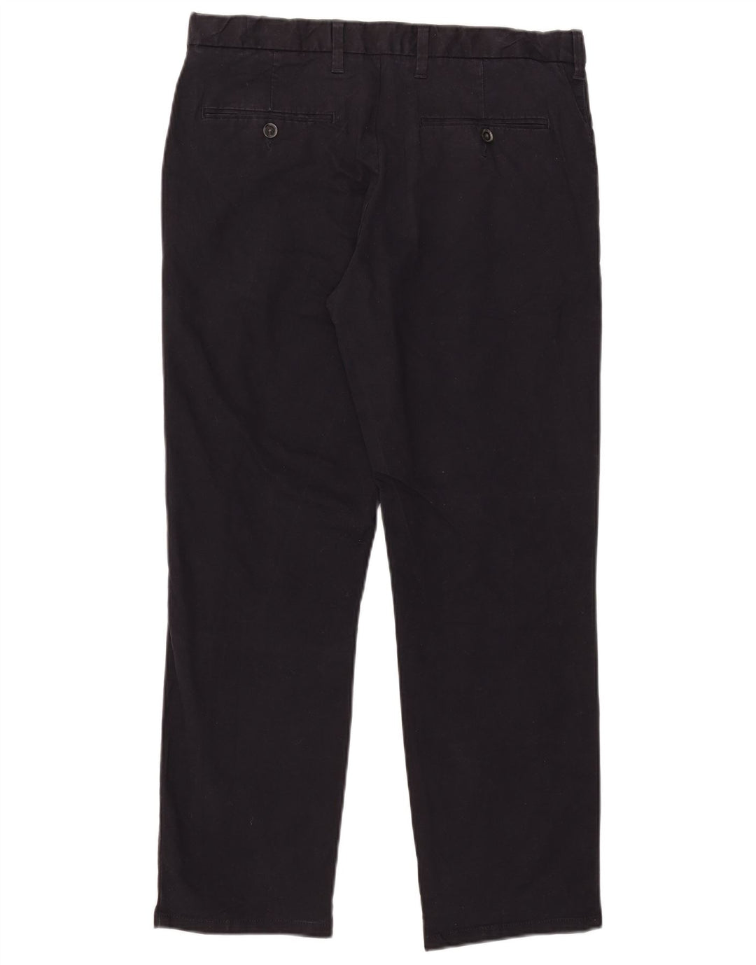 Marks & Spencer Pantalon Chino Regular Homme W34 L29 Coton Noir