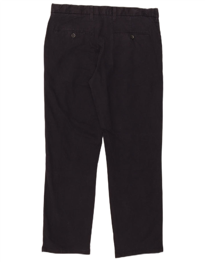 Marks & Spencer Pantalon Chino Regular Homme W34 L29 Coton Noir