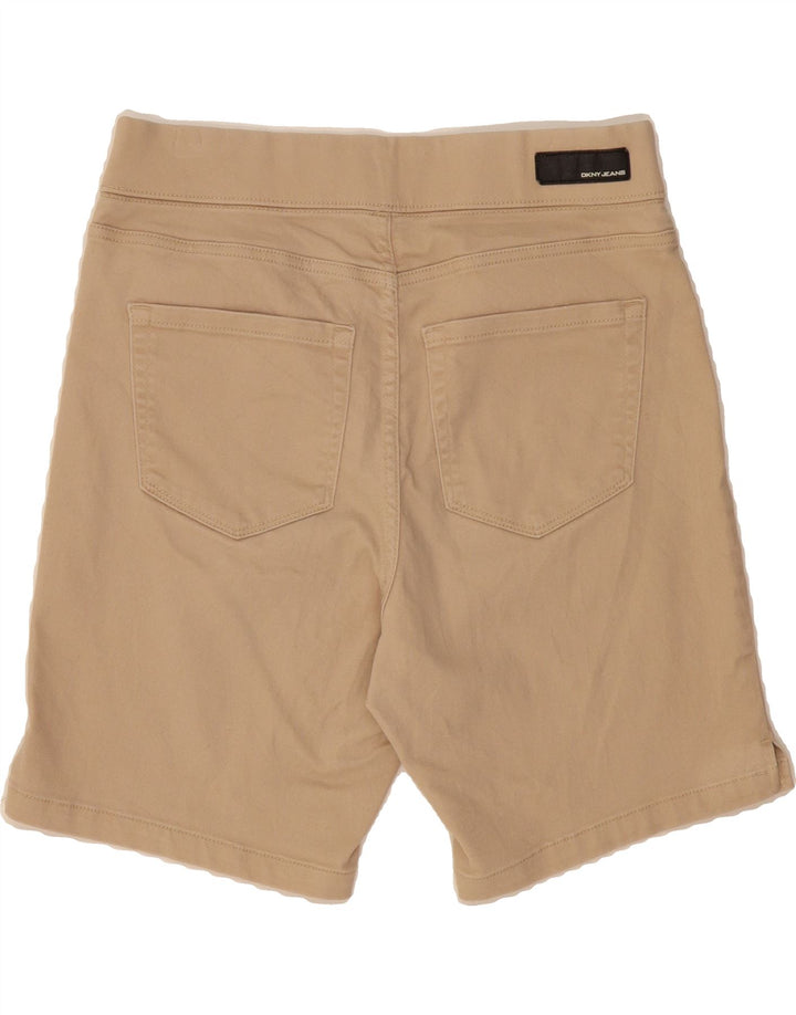 DKNY Womens Casual Shorts Medium W30  Beige Cotton Vintage Dkny and Second-Hand Dkny from Messina Hembry 