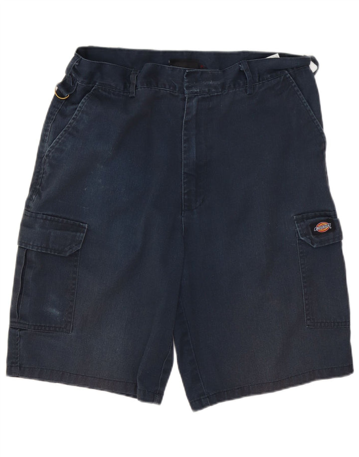 Dickies Short Cargo Homme W34 Large Bleu Marine Polyester
