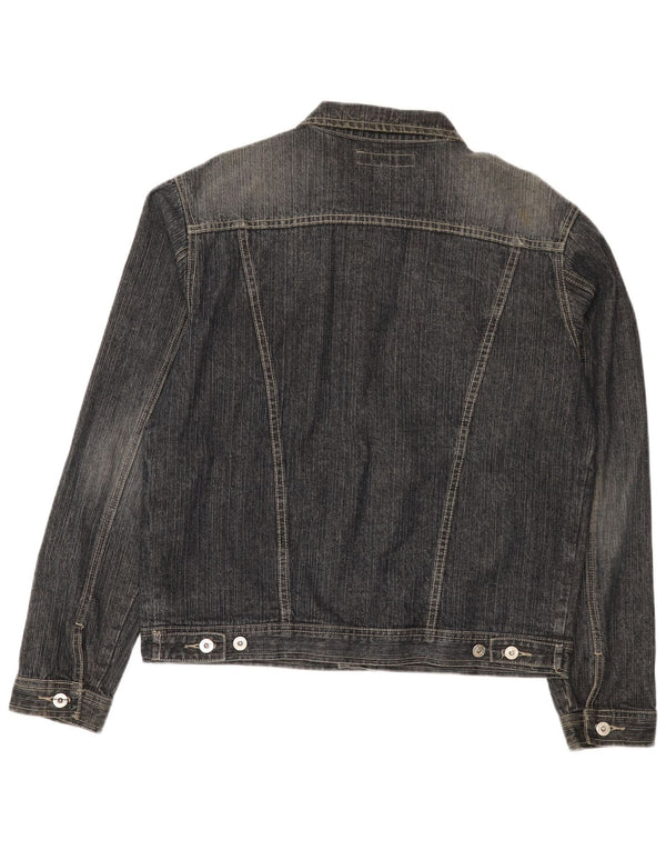 veste en denim homme vintage UK 40 Grand coton bleu