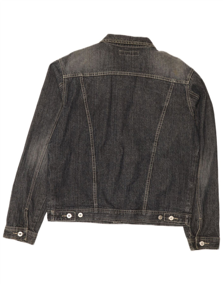 veste en denim homme vintage UK 40 Grand coton bleu