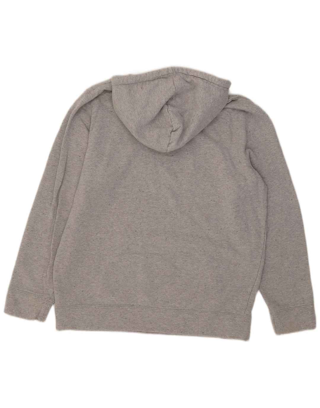 Puma Pull à capuche pour homme en coton moucheté Gris Large