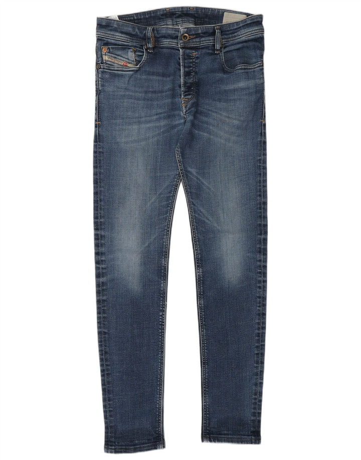 DIESEL Jean skinny homme W31 L30 bleu coton