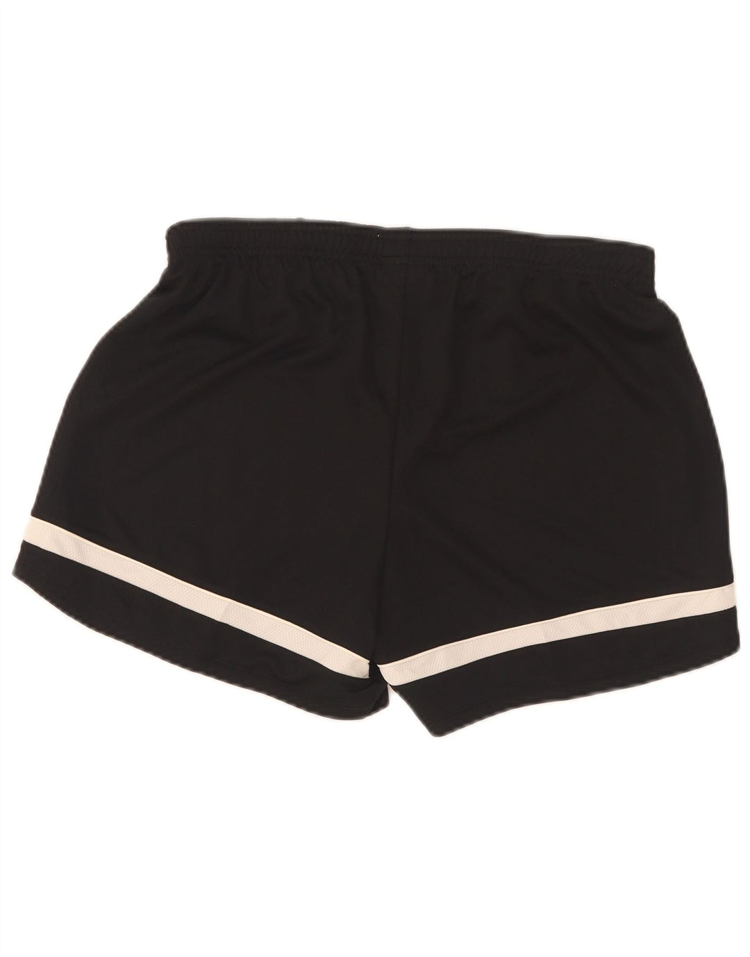 Nike Short de sport Dri Fit pour femme UK 12 Polyester color block noir moyen