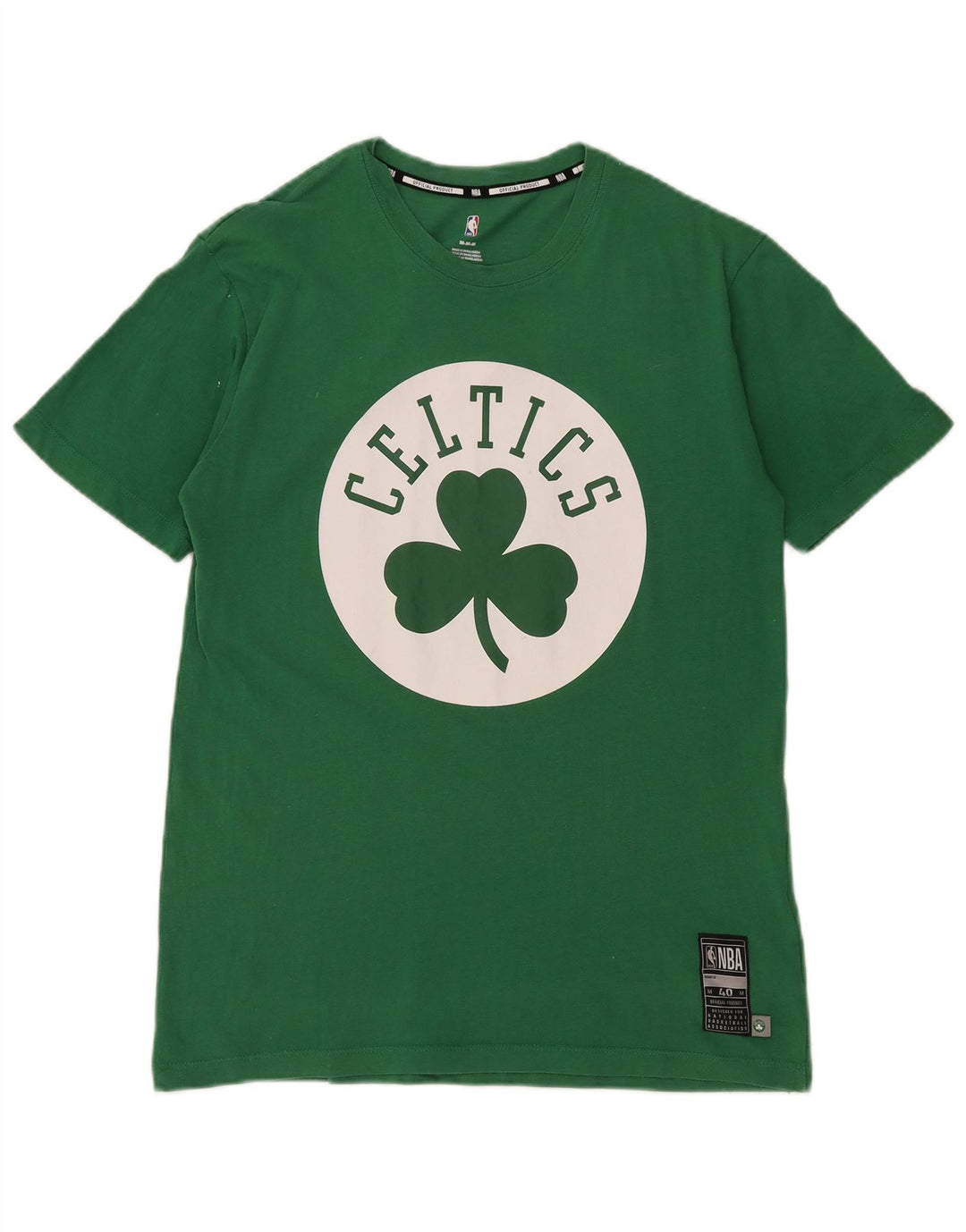 NBA T-Shirt Graphique Celtics Homme Vert Moyen Coton