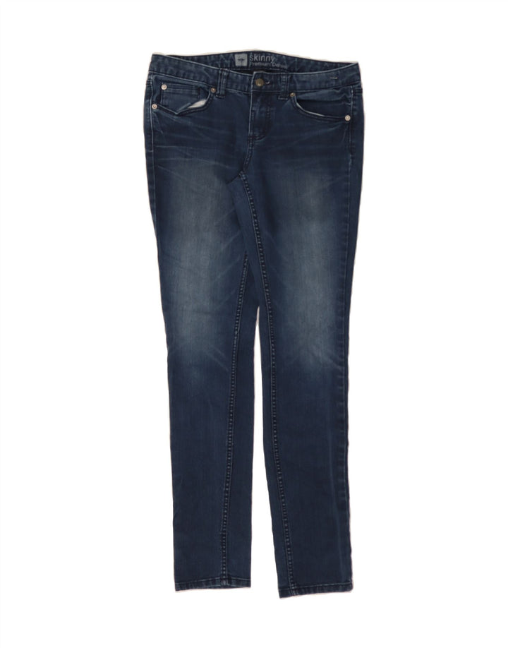 MOSSIMO Womens Skinny Jeans US 6 Medium W30 L31 Navy Blue Cotton Vintage Mossimo and Second-Hand Mossimo from Messina Hembry 