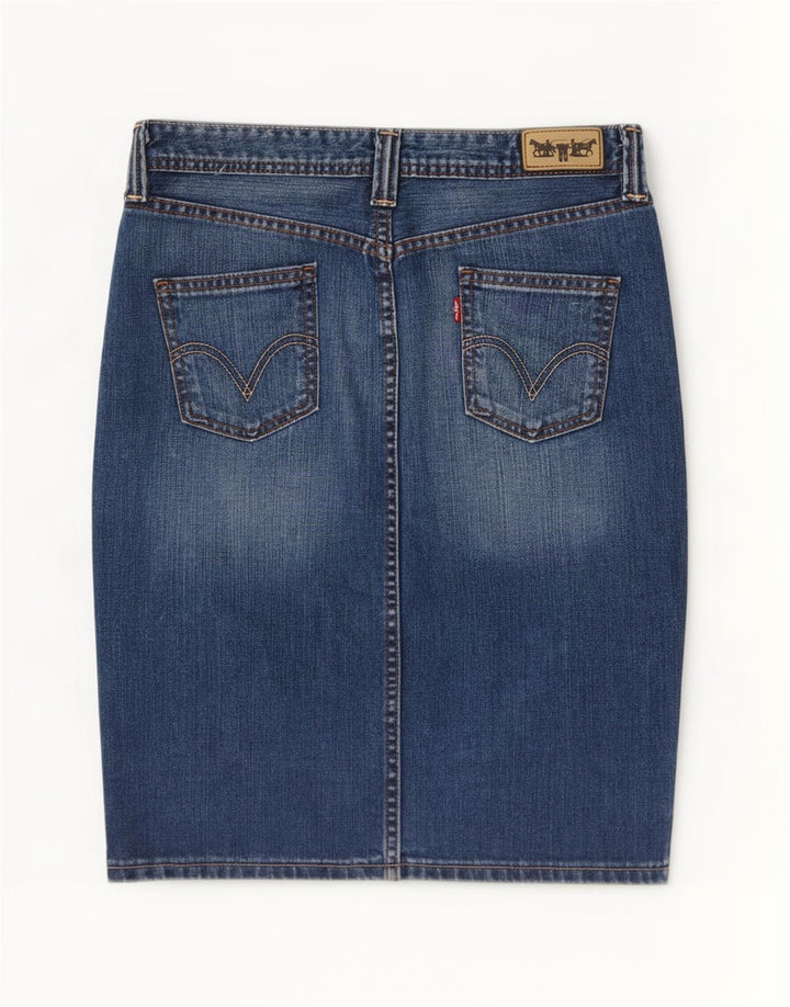 Levi's Jupe en Jean Femme Medium W30 Bleu Coton