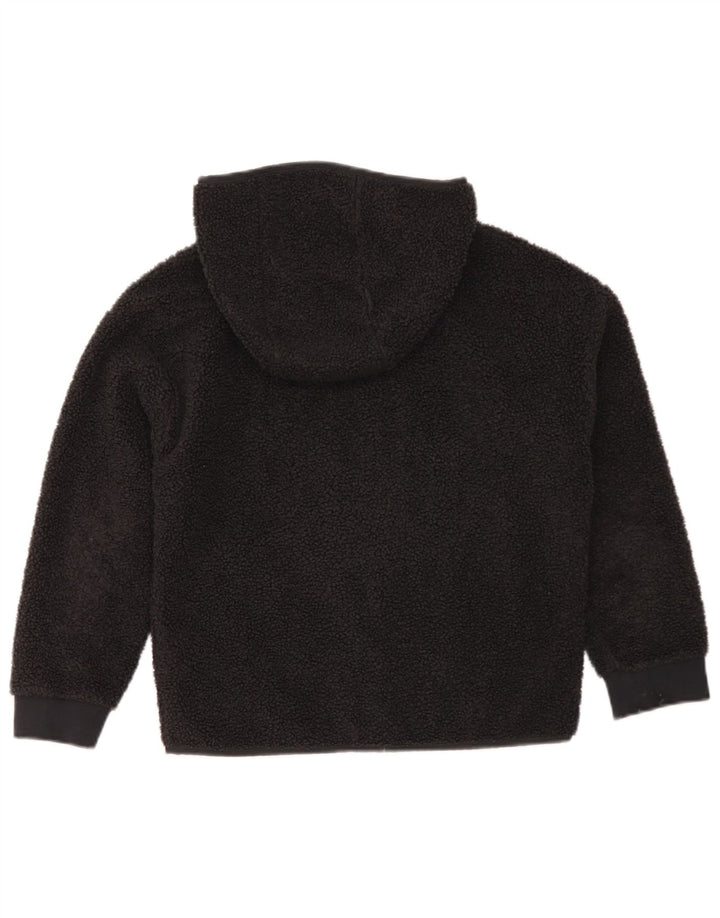 Veste polaire à capuche Nike garçon 10-11 ans noir moyen polyester