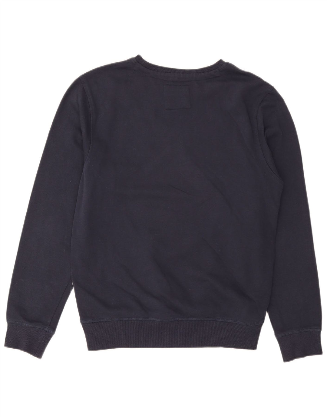 Datch Sweat-shirt graphique pour homme en coton bleu marine Taille L