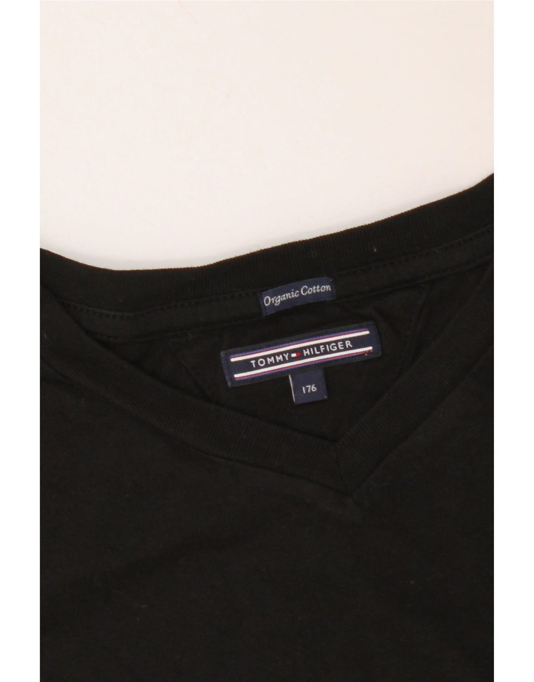 TOMMY HILFIGER T-Shirt Garçon 15-16 ans Noir