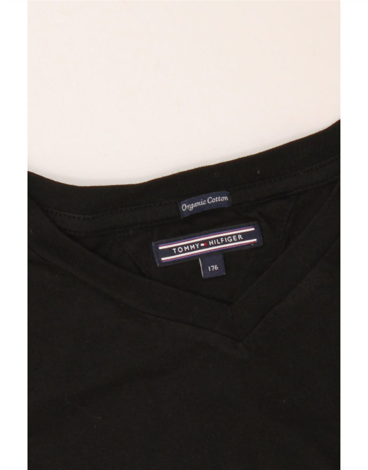 TOMMY HILFIGER T-Shirt Garçon 15-16 ans Noir