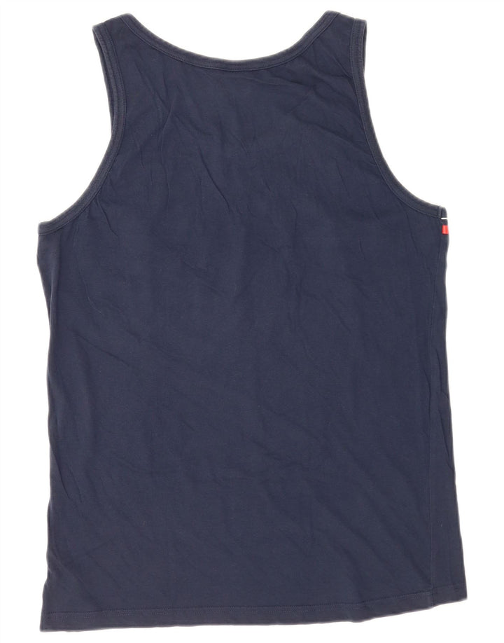 Champion Débardeur Homme 2XL Bleu Marine Rayé