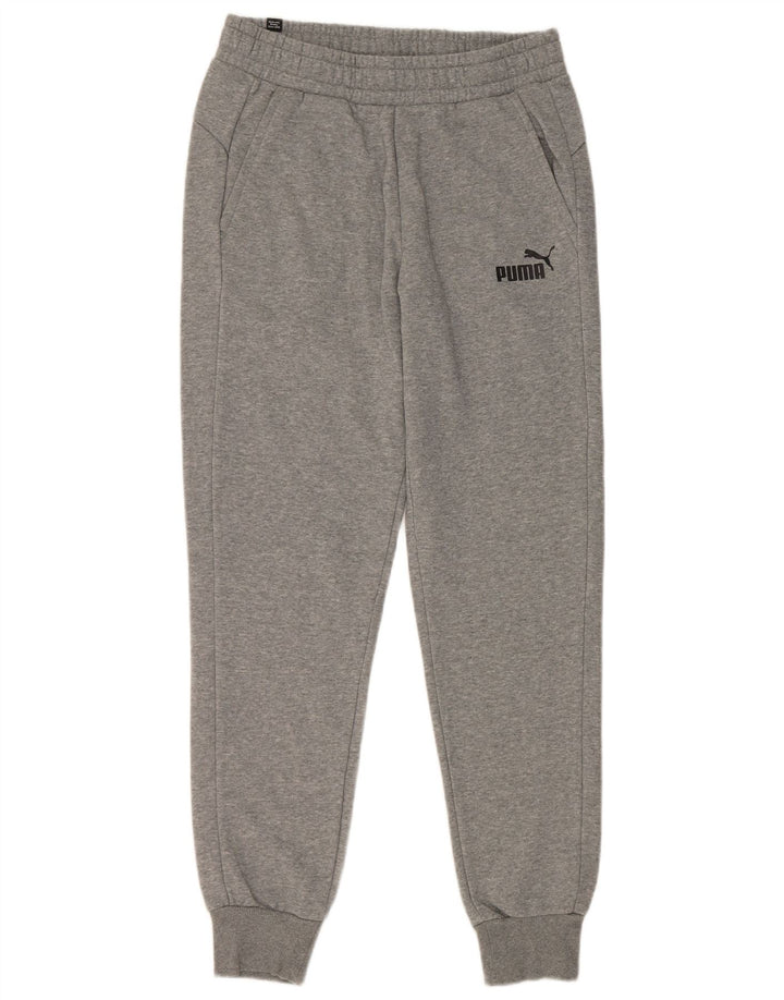 Puma Pantalon de Survêtement Joggers Homme Gris Moyen Moucheté Coton