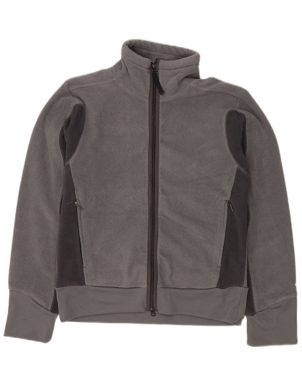 Nike Veste polaire pour homme UK 36/38 Petit Gris Polyester