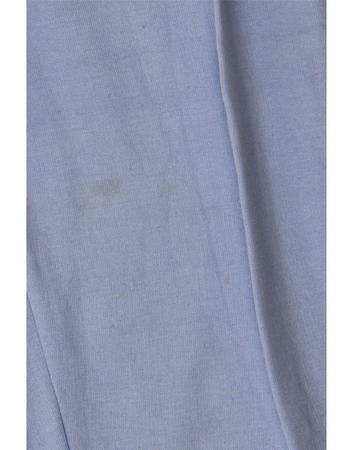 Zara Pantalon de survêtement pour femme Joggers UK 10 Small Bleu Polyester