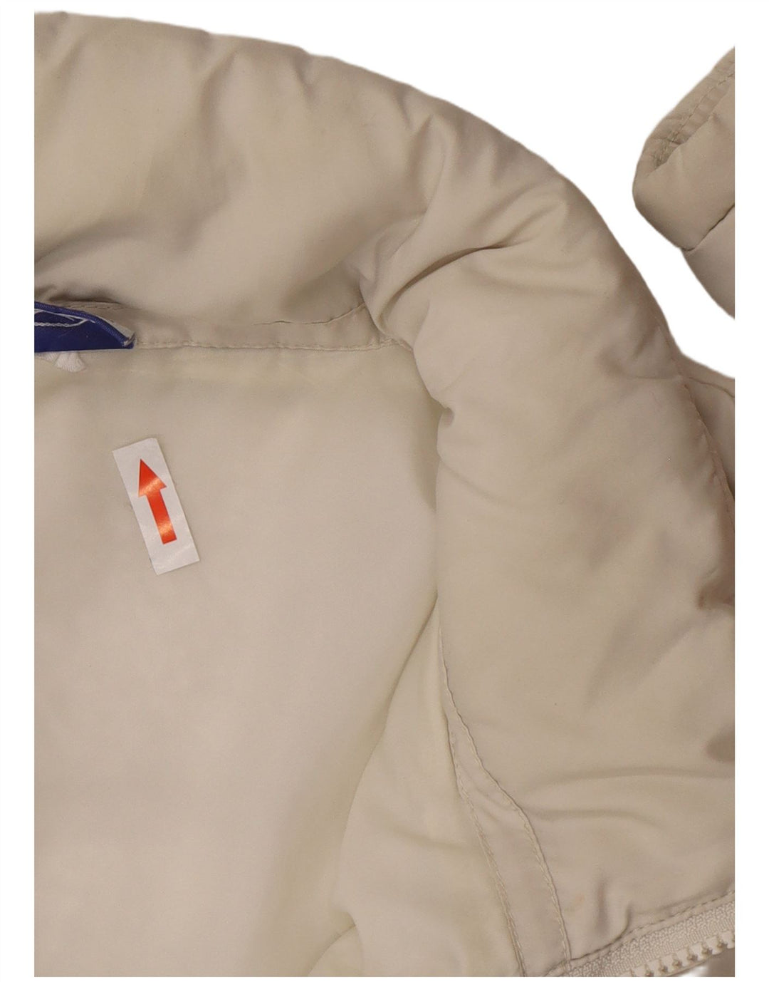 Reebok Veste coupe-vent pour femme UK 16 Large Blanc Polyester Sports