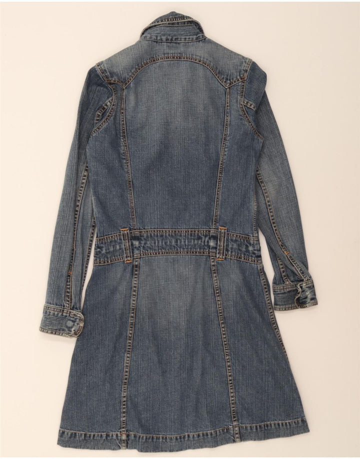 PEPE JEANS Womens Denim Dress UK 12 Medium Blue Vintage PEPE Jeans and Second-Hand PEPE Jeans from Messina Hembry 
